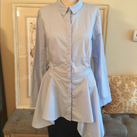 H&M collection asymmetric shirt NWOT - Picture 3 of 10